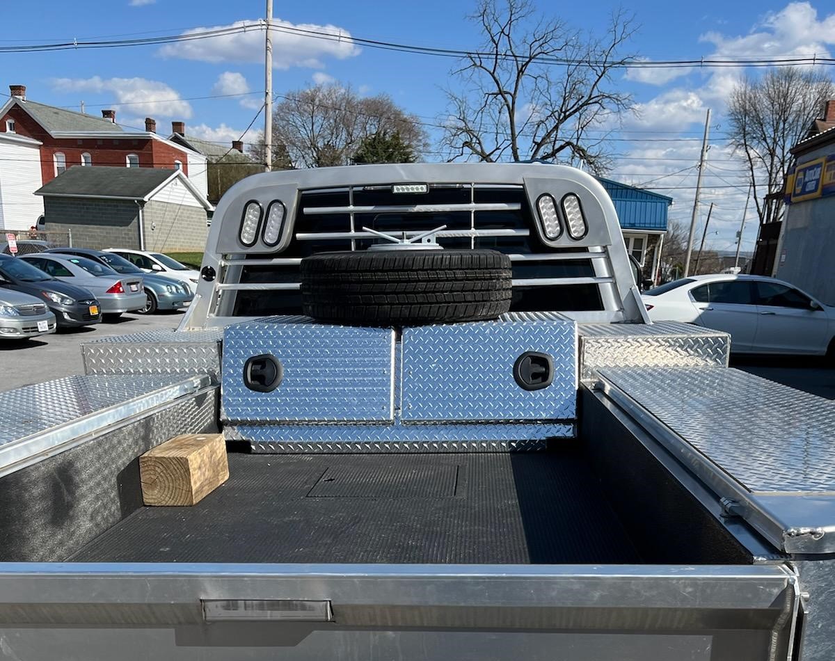 front open aluminum truck box