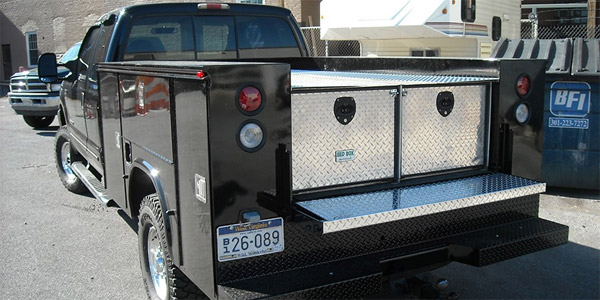 Pullout Bed-Pack Storage Box  Toolbox Pickup Truck Bed, 4 Wheeler