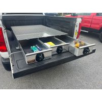 aluminum truck toolbox with drawers