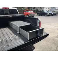 truck bed tool box with drawers