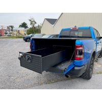 truck-mounted gun safe for patrol vehicles