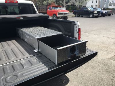 narrow truck tool box