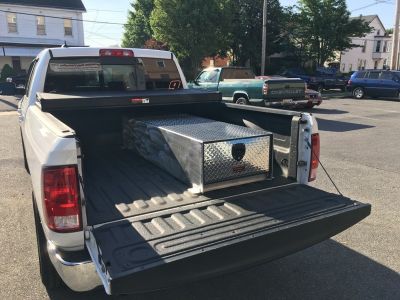 truck bed box with drawer