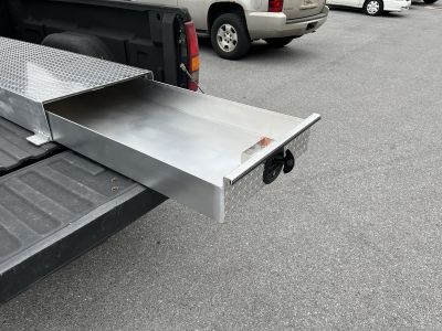 truck tool box with storage drawer