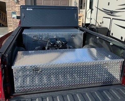 top open chest truck toolbox
